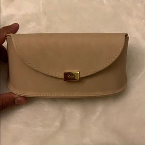 Chloe Tan sunglass case